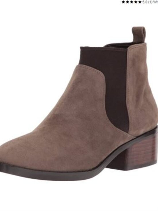 NWB COLE HAAN Osteen Suede Bootie, Brown, sz9 - Picture 3 of 8